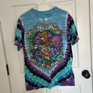 ALICE IN WONDERLAND TIE-DYE TEE